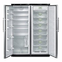Liebherr SBS 7401 Холодильник Фото, характеристики