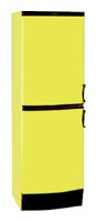 Vestfrost BKF 404 B40 Yellow Холодильник фото, Характеристики