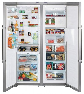 Liebherr SBSes 7273 Refrigerator larawan, katangian