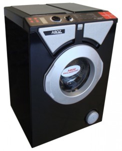 Eurosoba 1100 Sprint Black and Silver 洗衣机 照片, 特点